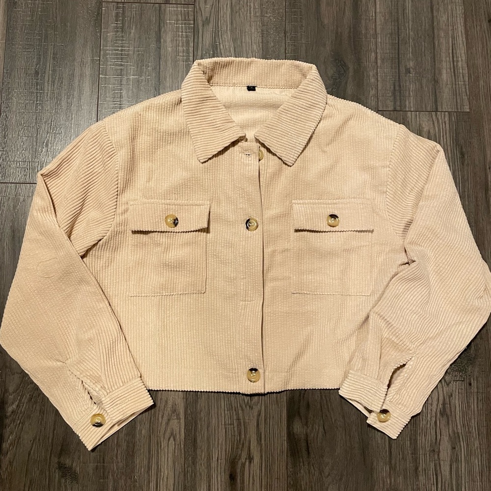 Long Sleeve Crop Jacket for Women
